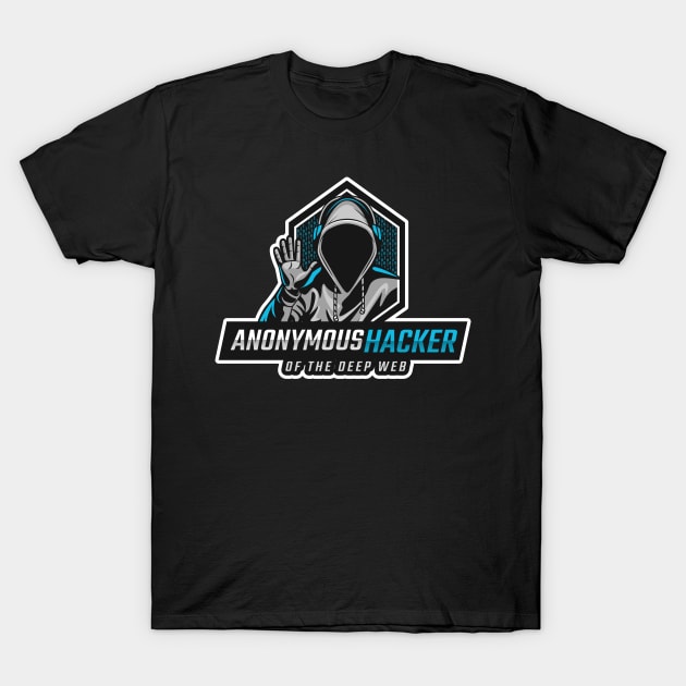 Anonymous Hacker of the Deep Web T-Shirt by leo-jess